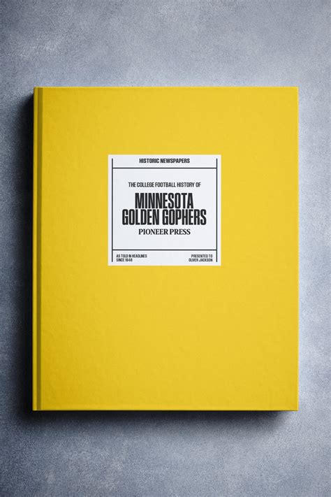 Minnesota Golden Gophers College Football History Book | Historic ...
