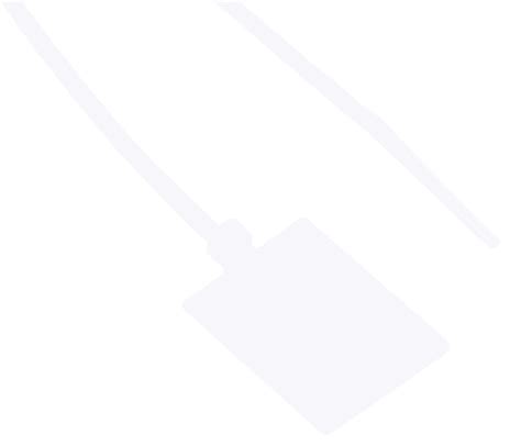 RS PRO | RS PRO Cable Tie Cable Markers, Natural, Pre-printed ""Blank ...