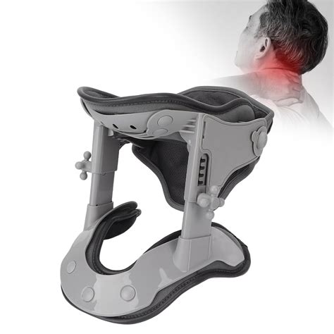 Buy Cervical Traction Device, Neck Fitting Heated Neck Wrap Height Neck ...
