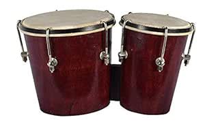 Shrinivasa Enterprises JHGK 1 Piece Bongos First Quality, Dark Brown ...
