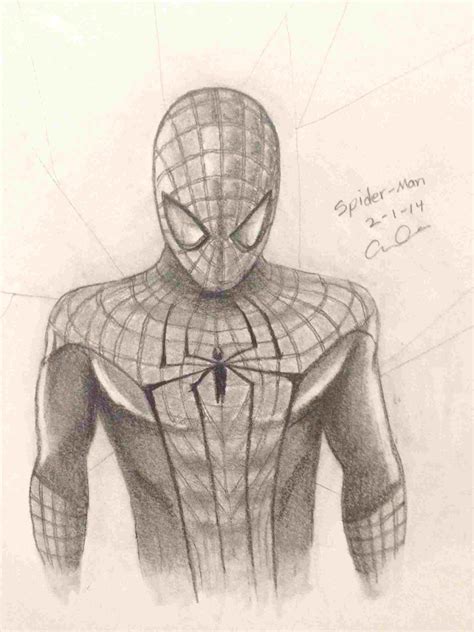 Marvel Superhero Drawings at PaintingValley.com | Explore collection of ...