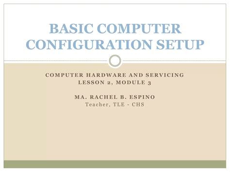 Image result for Computer Configuration Tutorial