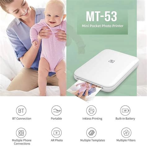 Inkless Mini Photo Printer with AR Scanner – itoolmax