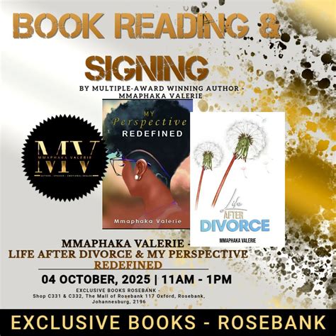 EXCLUSIVE BOOKS ROSEBANK - WITH MMAPHAKA VALERIE , Exclusive books ...