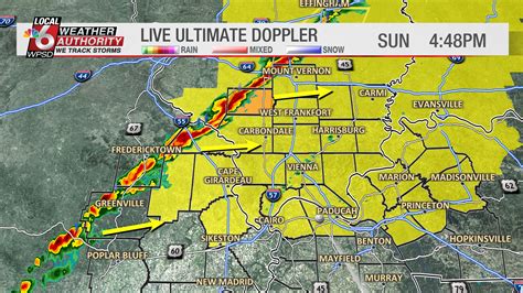 WPSD-TV - Sunday 4:45PM Update - Line of storms quickly taking shape as ...