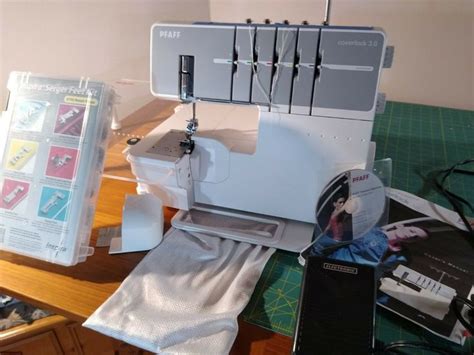 Image result for Pfaff Coverlock Serger Tutorial