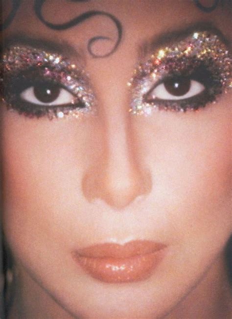 cher disco makeup