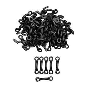 COMBR 50pcs Kayak Canoe Boat Nylon Bungee Deck Loops Tie Down Pad Eye ...