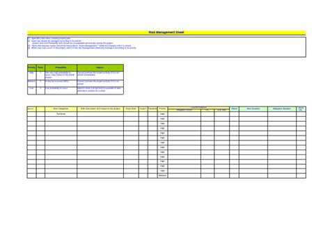 RiskManagement_Template | PDF | Risk | Safety