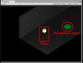 Unity 3D Move Character to Mouse Position 的图像结果