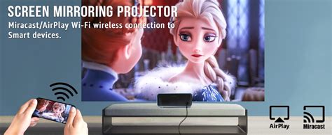 XElectron WiFi S2 Full HD 1080p Resolution Projector | 150" (381 cm ...