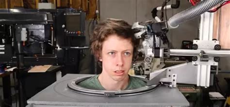 Man Constructs Robot Barber For Haircuts