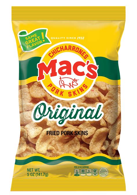 Mac's Original Fried Pork Skins, 5 Oz. - Walmart.com