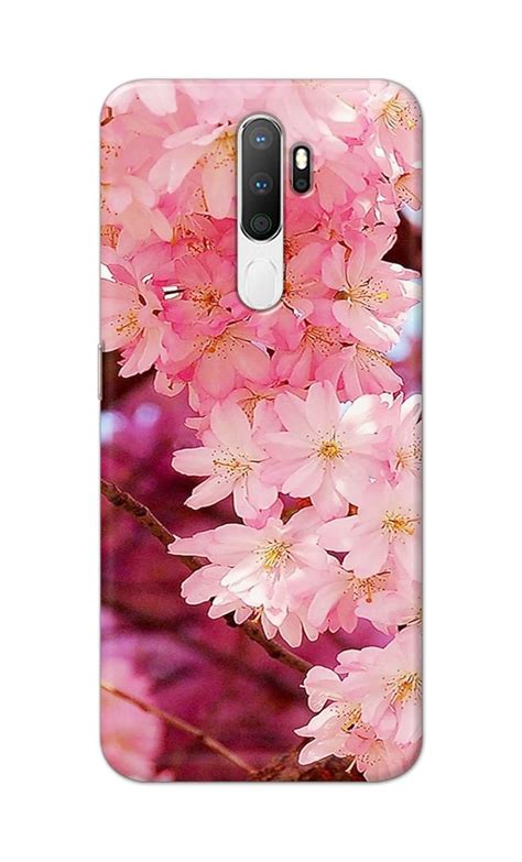 TEMADCASES Colour Floral Printed Designer Hard Back Case for Oppo A5 ...