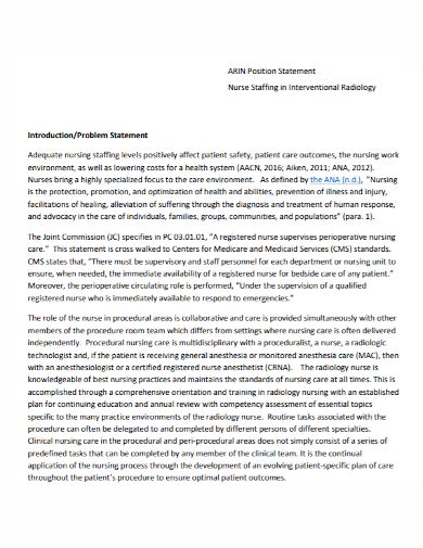 Image result for Nursing Problem Statement Examples