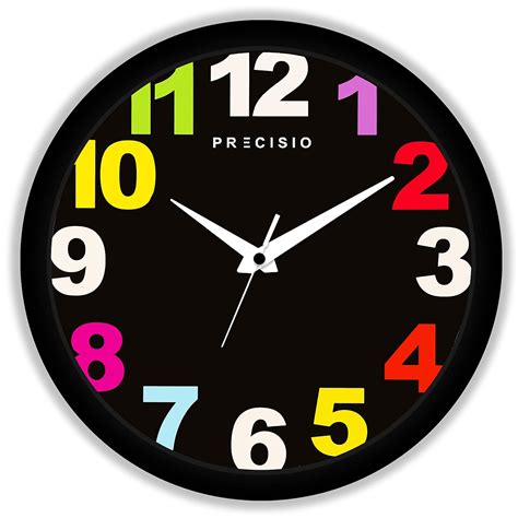 Buy E Deals Printed Wall Clock 25X25 cm| Round Shaped Designer Wall ...