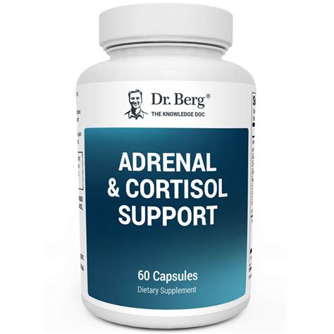 Adrenal & Cortisol Support - 60 Vegetable Capsules