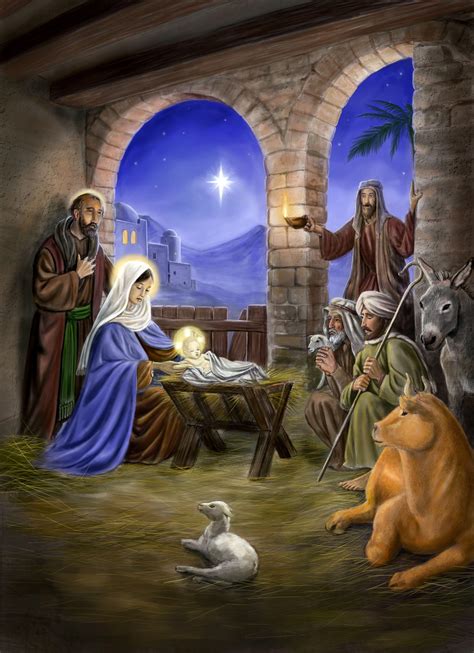 Jesus Nativity Christmas Wallpapers - Top Free Jesus Nativity Christmas ...