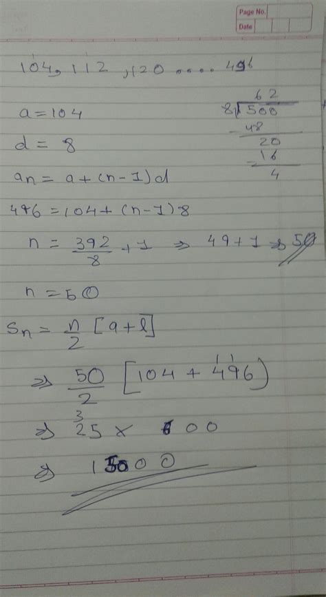 Find the sum of all natural number lying between 100 and 500 , which ...