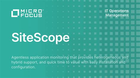 Image result for SiteScope Monitoring API