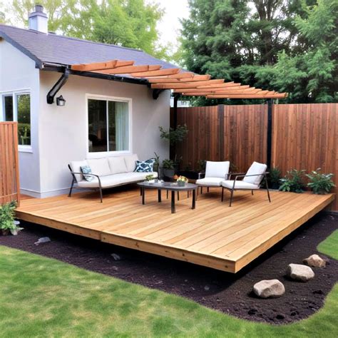 25 Ground Level Deck Ideas for Outdoor Living Spaces