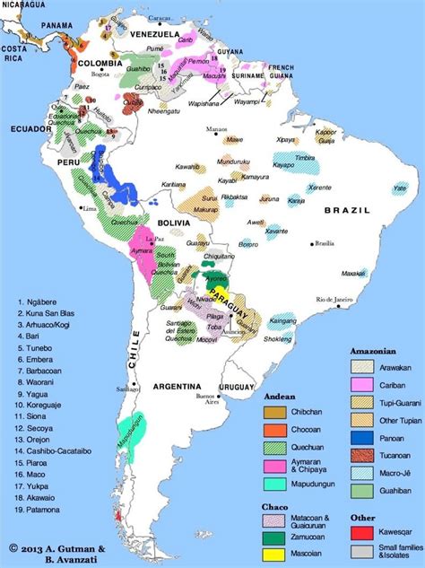Uncover the Enchanting Tapestry of South America’s Native Tribes: A Map to Their Rich Heritage