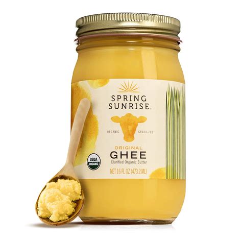 Organic Ghee Clarified Butter Grass Fed at Luis Silva blog