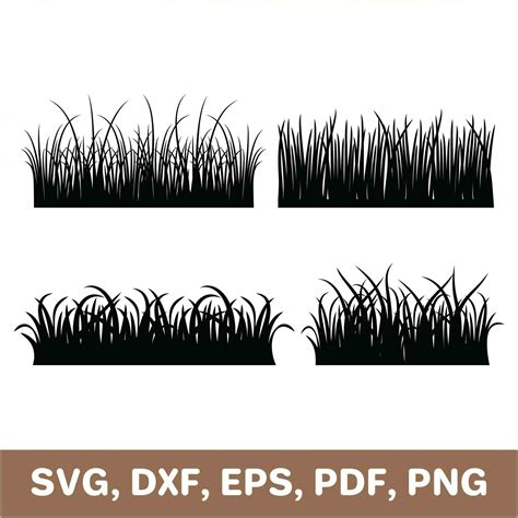 Grass svg, grass dxf, grass template, grass png, grass cut f - Inspire ...