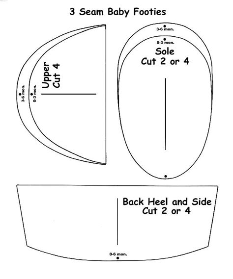 Free Pattern Footie Infant 的图像结果
