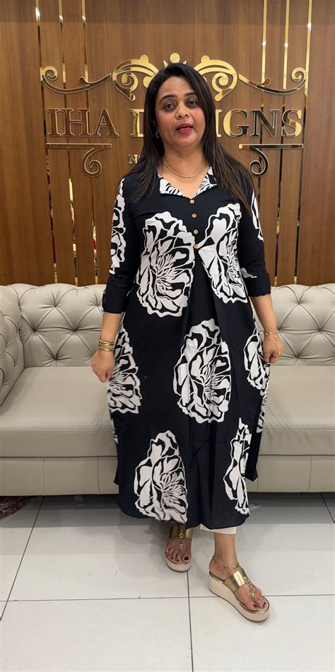 IHA'S IN-HOUSE PRINTED ALINE TOPS - IHA 26766 – Iha Designs Bridal Studio