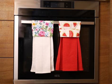 Image result for Hanging Tea Towel Tutorial