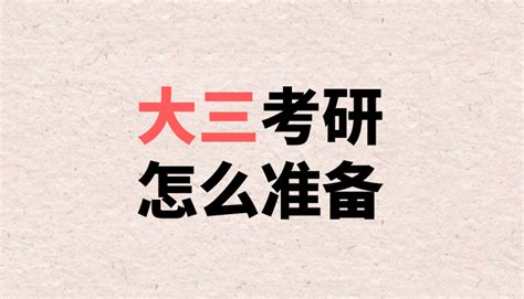 大三考研怎么准备?4个复习常见问题先搞清楚 - 知乎