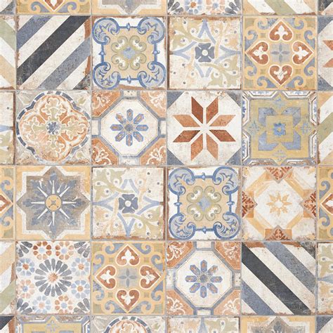 Porcelain Floor Tile Patterned
