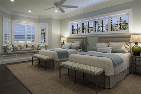 Transitional Coastal Guest Bedroom by Amanda Webster Design, Inc ...