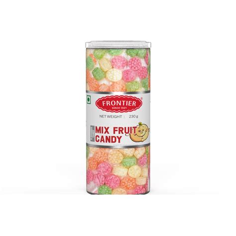 Buy MIX FRUIT CANDY CAN (230 GM) Online - Frontier Biscuit