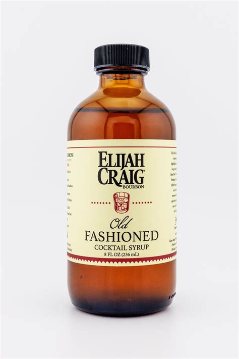 Original Old Fashioned, Elijah Craig Cocktail Syrup - Gents Original