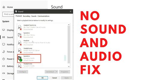 Fix PC Sound Issues 的图像结果