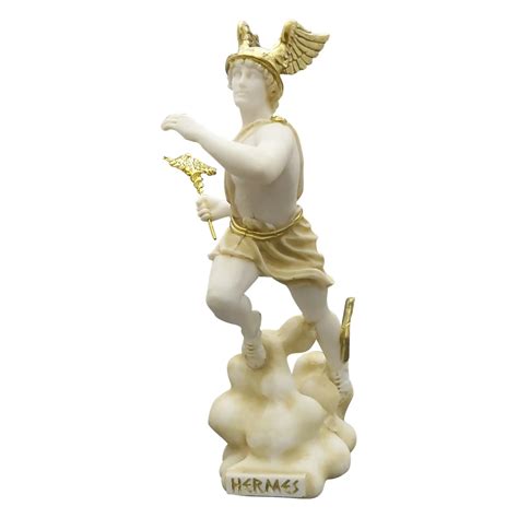 Hermes Messenger of the Gods Bust head Greek Statue Sculpture Cast ...