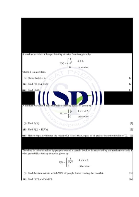 Image result for Questions On Continuous Random Variable