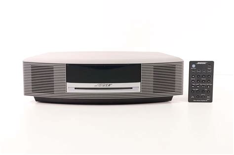 BOSE Wave Music System III CD Player AM/FM Radio Tuner Silver (With Re ...