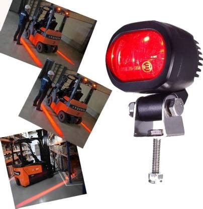 VLINE FORKLIFT REDZONE LIGHT 12-80 VOLT DC MINI Rearlight Frame Support ...