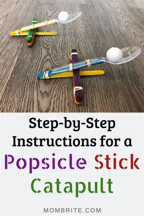 Popsicle Catapult 的图像结果