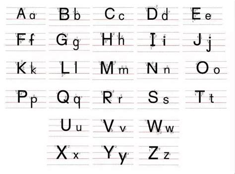 语文 | 26个大小写字母儿歌及规范的书写方法，简单又实用！-小学教育-杭州19楼