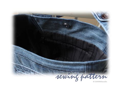 Image result for Denim Bag Pattern