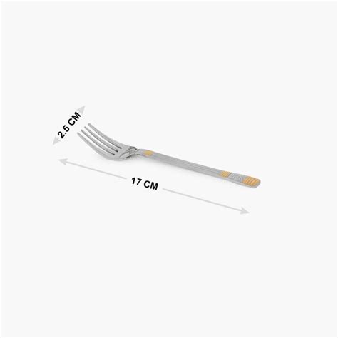 Buy Glister Royal Meadow Baby Fork - Set Of 6 Pcs. from Home Centre at ...