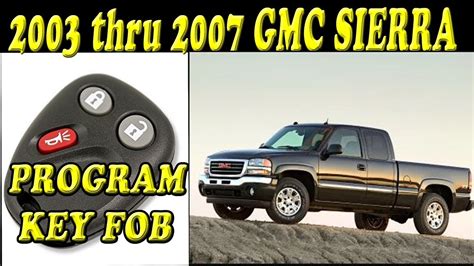 Reprogram Key FOB 2018 GMC Sierra 的图像结果