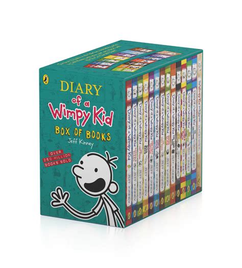 Diary of a wimpy kid box of books- 14 BOOKS in a Box – thecuriousbrains