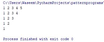 Image result for Python Pattern Program 1 and 0