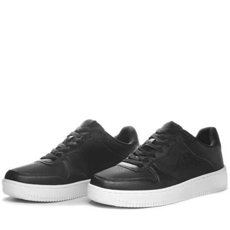 KAPPA Mens Sneakers Outlet Online - Black / White LOGO MASERTA
