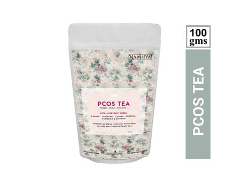 Namhya PCOS Tea For Women, 100 gm - Jammu Basket | JammuBasket